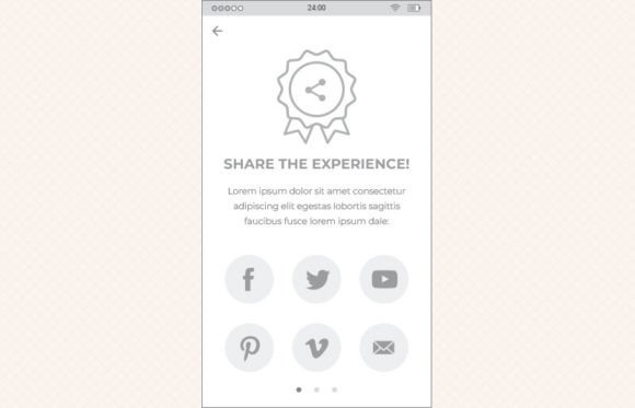 Download Ecommerce Share 01 Mobile Wireframe - Premium Resources