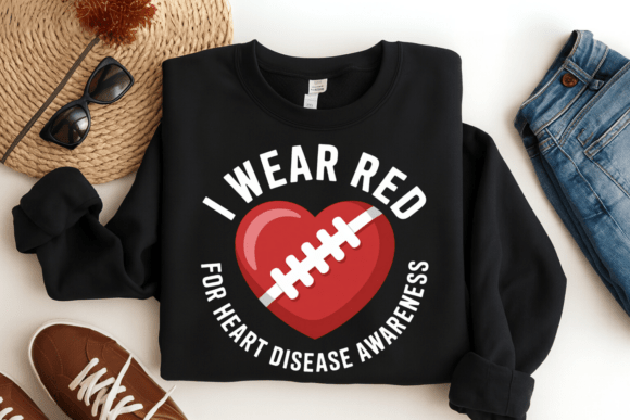 Download I Wear Red for Heart Disease Awareness - Disease Collection