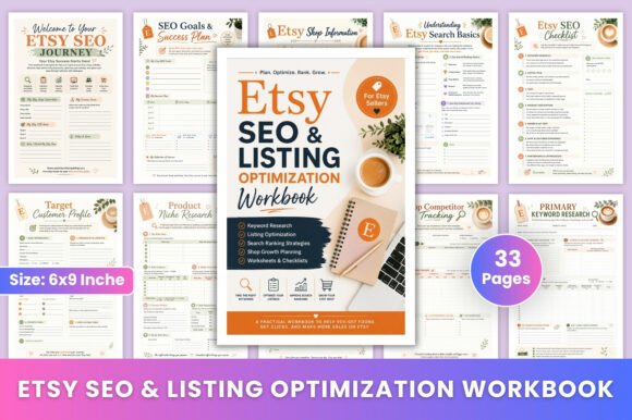 Download Etsy SEO &amp; Listing Optimization Workbook - Seo Collection