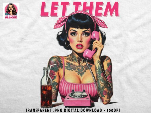Download Tattoo Pinup Phone | Retro Pop Art - Pop art Collection