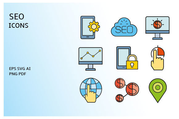 Download Web SEO Icons Vector Set - Seo Collection