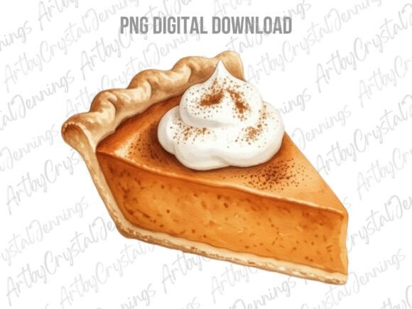 Download Thanksgiving Pumpkin Pie Slice PNG - Premium Resources