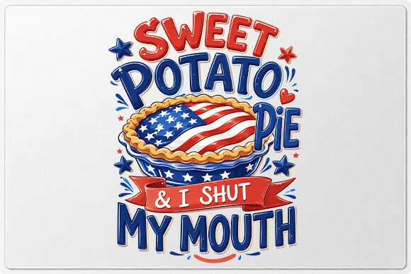 Download Patriotic Sweet Potato Pie PNG - Pie Collection