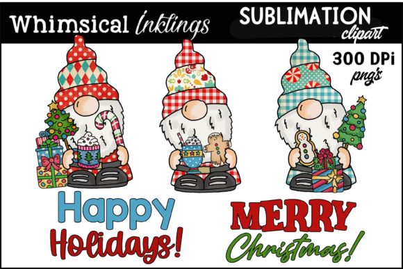Download Cutie Pie Christmas Gnomes - Pie Collection