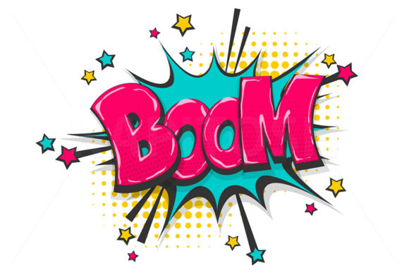 Download Boom Comic Text Speech Bubble Pop Art - Pop art Collection
