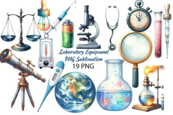 Download Laboratory Equipment Sublimation Bundle - Laboratory Collection